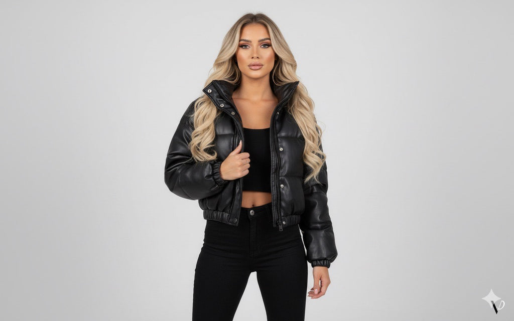 Damska kurtka - Wełniana - Wygodne dopasowanie, zamek błyskawiczny, elastyczne rękawy - Idealna na chłodne dni